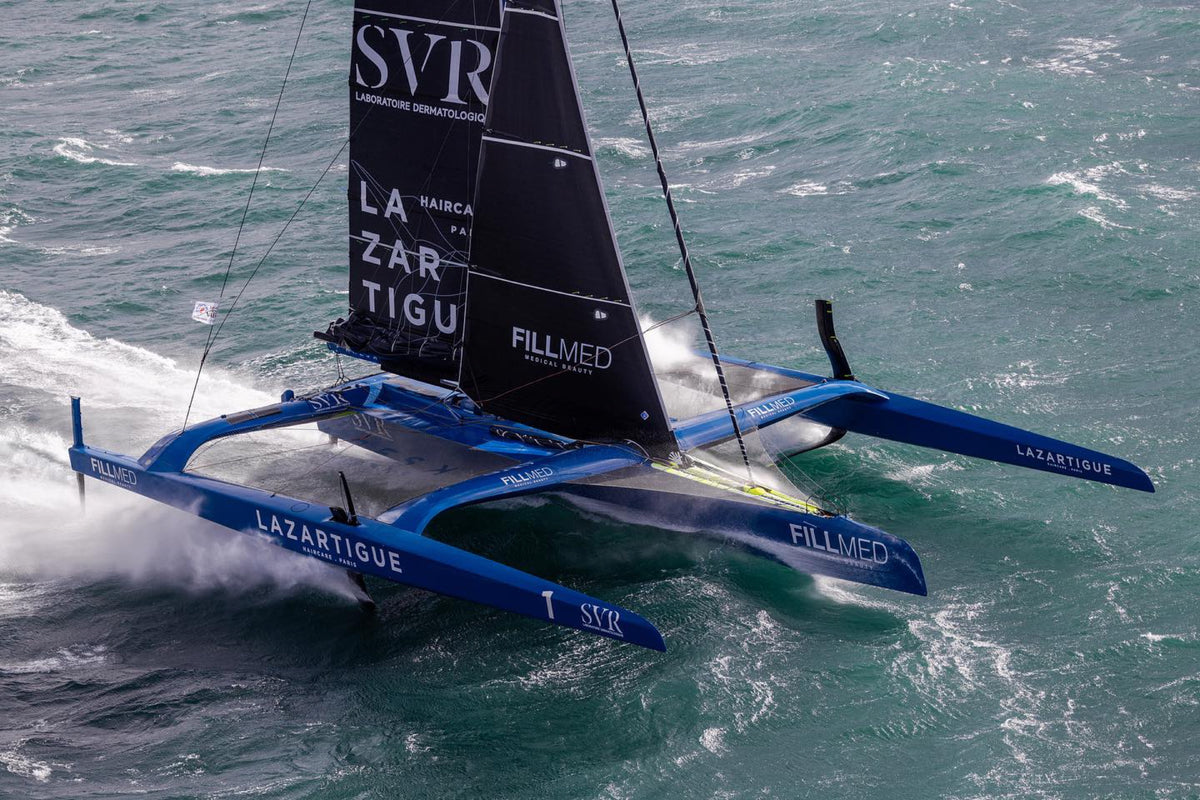 SVR-Lazartigue, trimaran Ultim en navigation